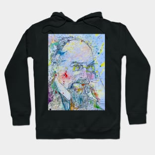 ERIK SATIE watercolor portrait Hoodie